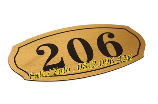 2 BIỂN SỐ PHÒNG BAN, KHÁCH SẠN NHÀ NGHỈ, HOTELL, CHUNG CƯ