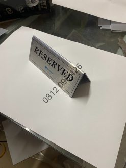 Biển bàn đã đặt reserved
