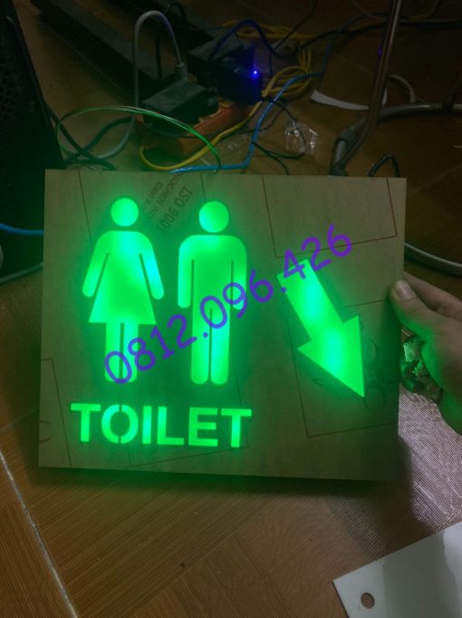 bien-toilet-wc-tha-tran2-min Làm biển toilet, wc có đèn thả trần 2 mặt
